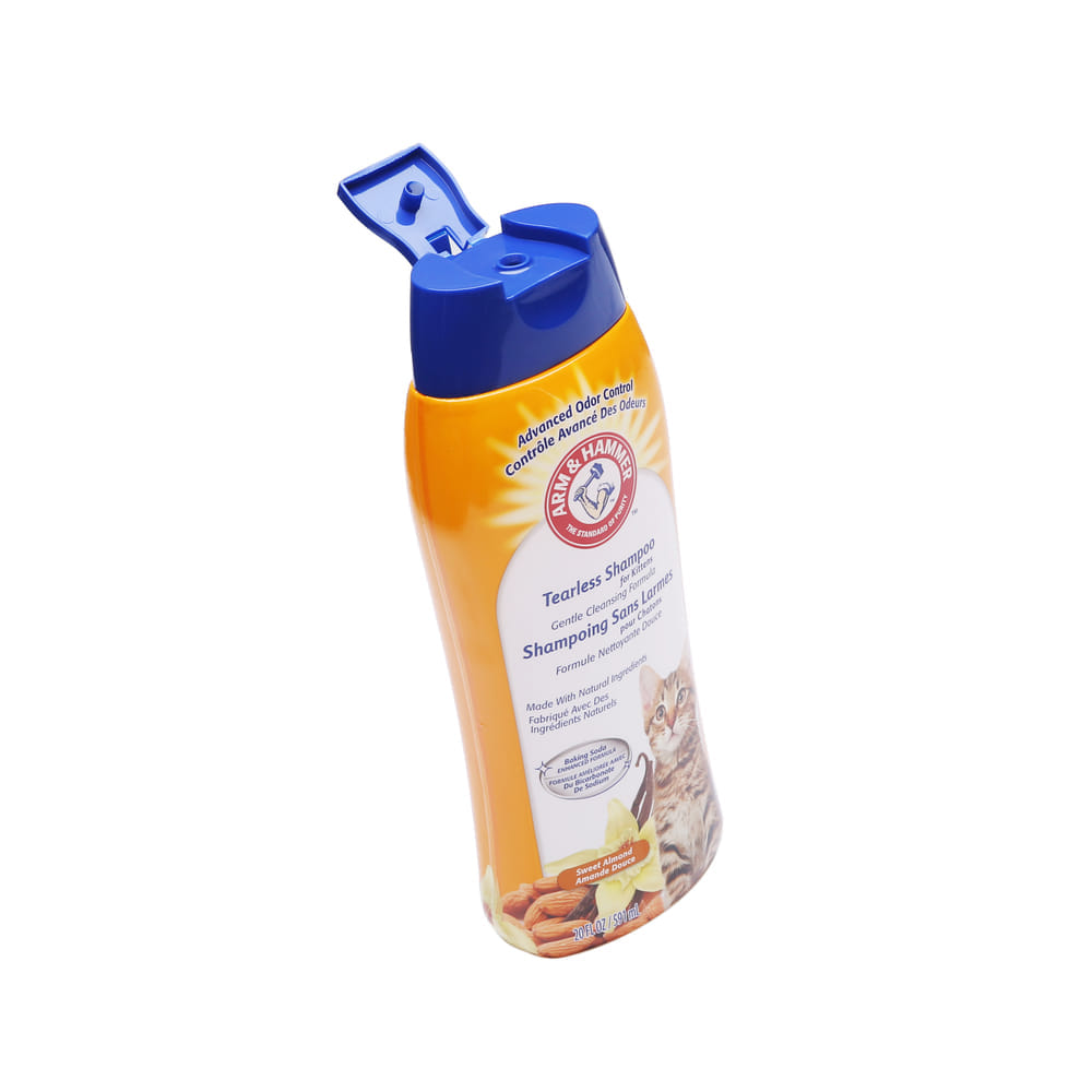 แชมพูลูกแมว ARM AND HAMMER TEARLESS KITTEN สูตรป้องกันเชื้อราและรังแค 591 มล.